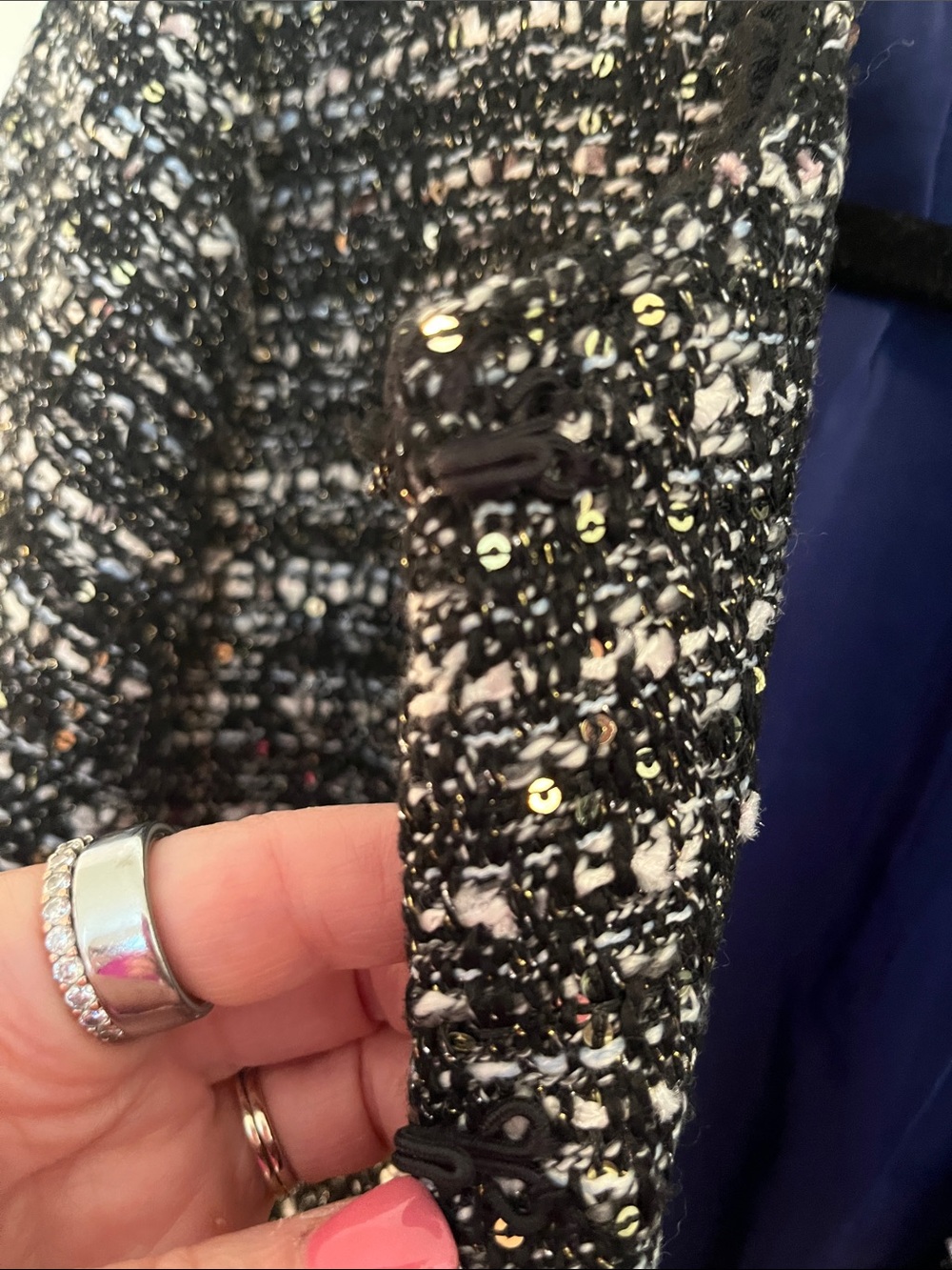 J. Crew Tweed Sparkle Blazer - Picture 7 of 13